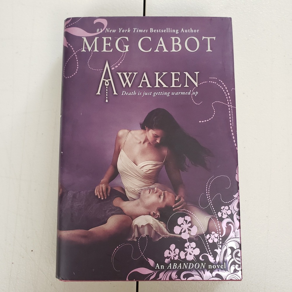 Awaken Meg Cabot Abandon Series Book 3 Hardcover First Edition 2013 YA Fantasy